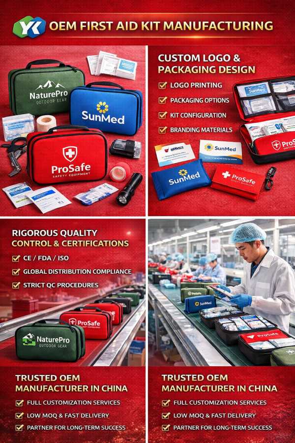 ชุดปฐมพยาบาล OEM: คู่มือฉบับสมบูรณ์สำหรับผู้นำเข้าและผู้จัดจำหน่ายในปี 2026